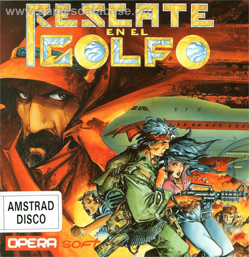 Rescate En El Golfo - Amstrad CPC - Artwork - Box