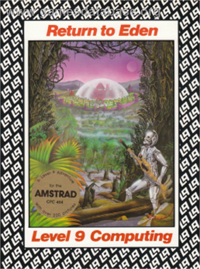 Return to Eden - Amstrad CPC - Artwork - Box