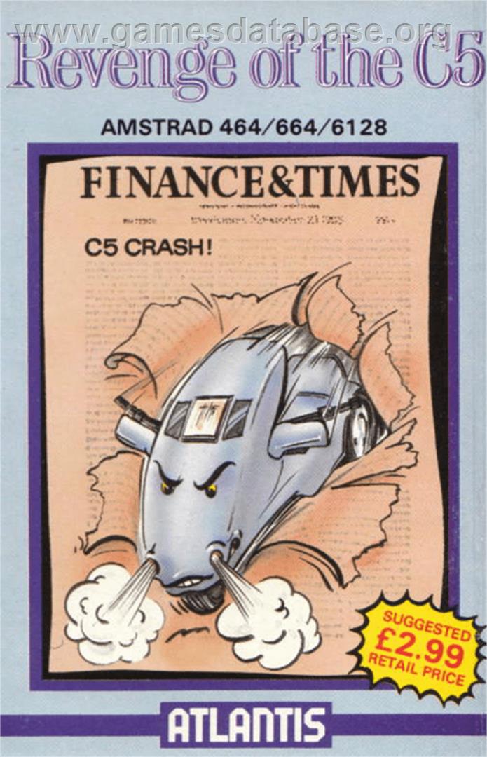 Revenge Of The C5 - Amstrad CPC - Artwork - Box