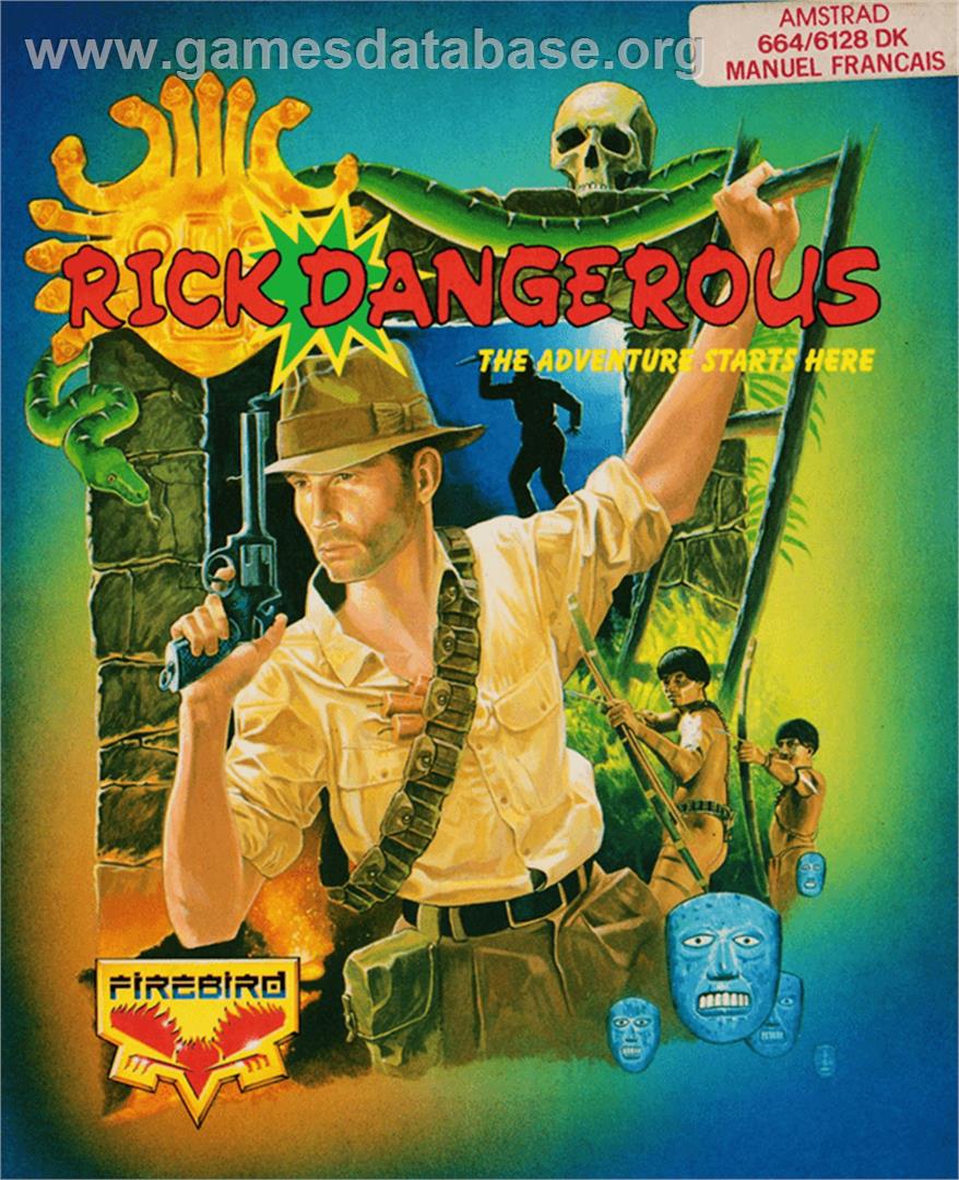 Rick Dangerous - Amstrad CPC - Artwork - Box