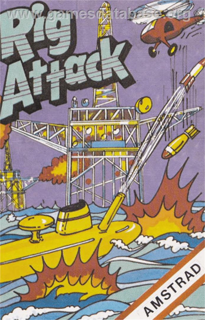 Rig Attack - Amstrad CPC - Artwork - Box