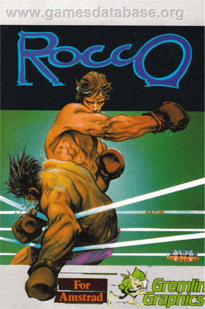 Rocco - Amstrad CPC - Artwork - Box