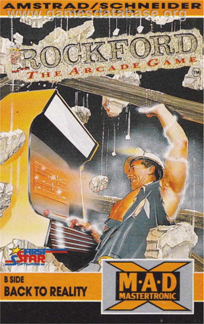 Rockford: The Arcade Game - Amstrad CPC - Artwork - Box