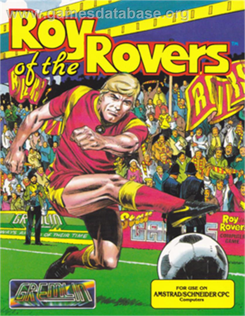 Roy Of The Rovers - Amstrad CPC - Artwork - Box