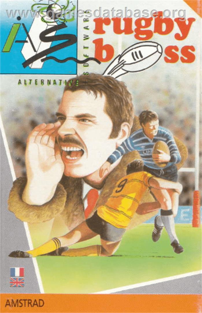 Rugby Boss - Amstrad CPC - Artwork - Box