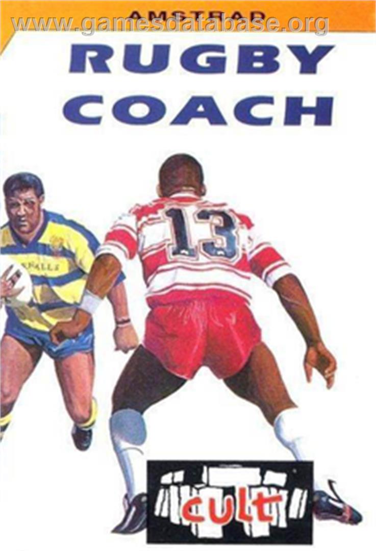 Rugby Coach - Amstrad CPC - Artwork - Box