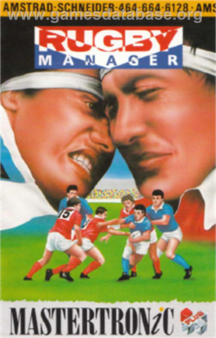 Rugby League Manager - Amstrad CPC - Artwork - Box