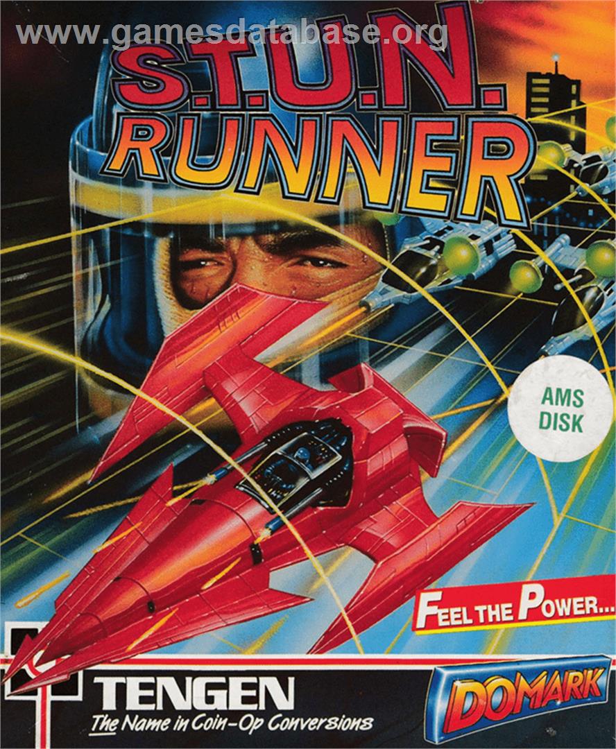 S.T.U.N. Runner - Amstrad CPC - Artwork - Box