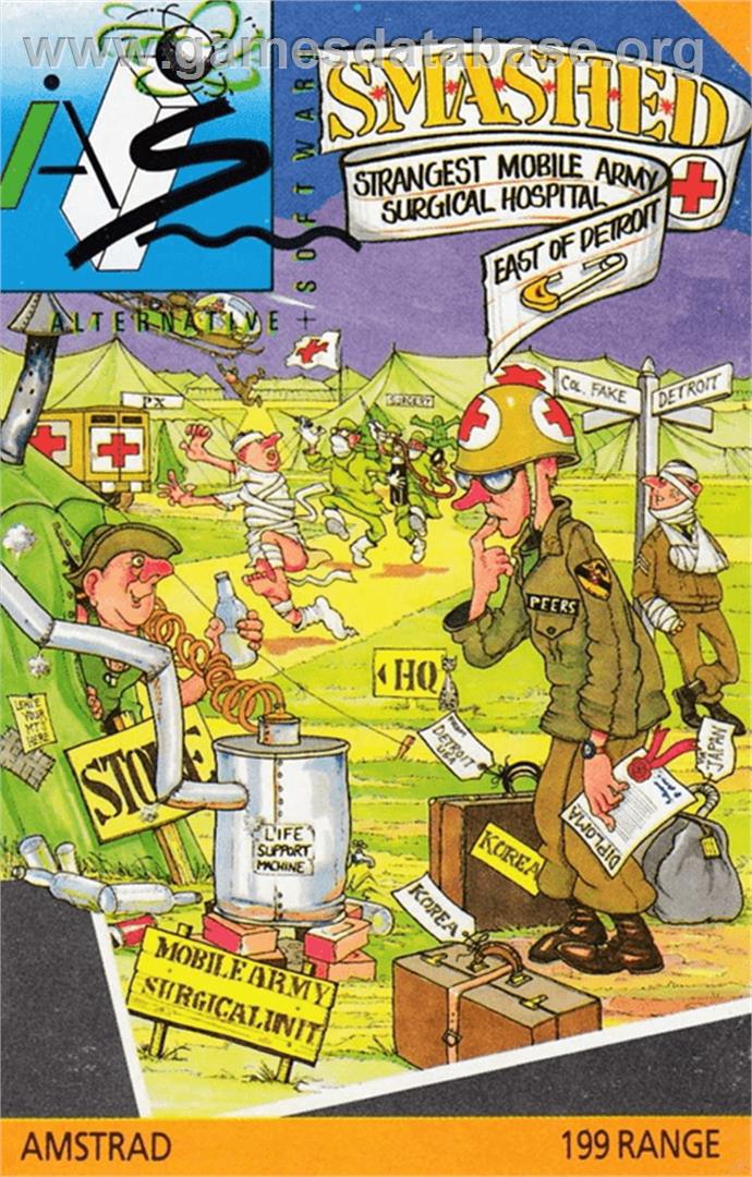 SMASHED - Amstrad CPC - Artwork - Box