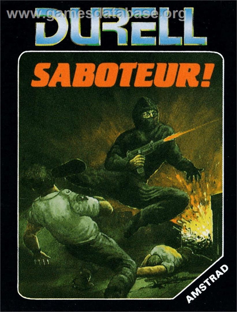 Saboteur - Amstrad CPC - Artwork - Box