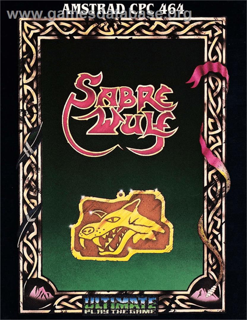 Sabre Wulf - Amstrad CPC - Artwork - Box