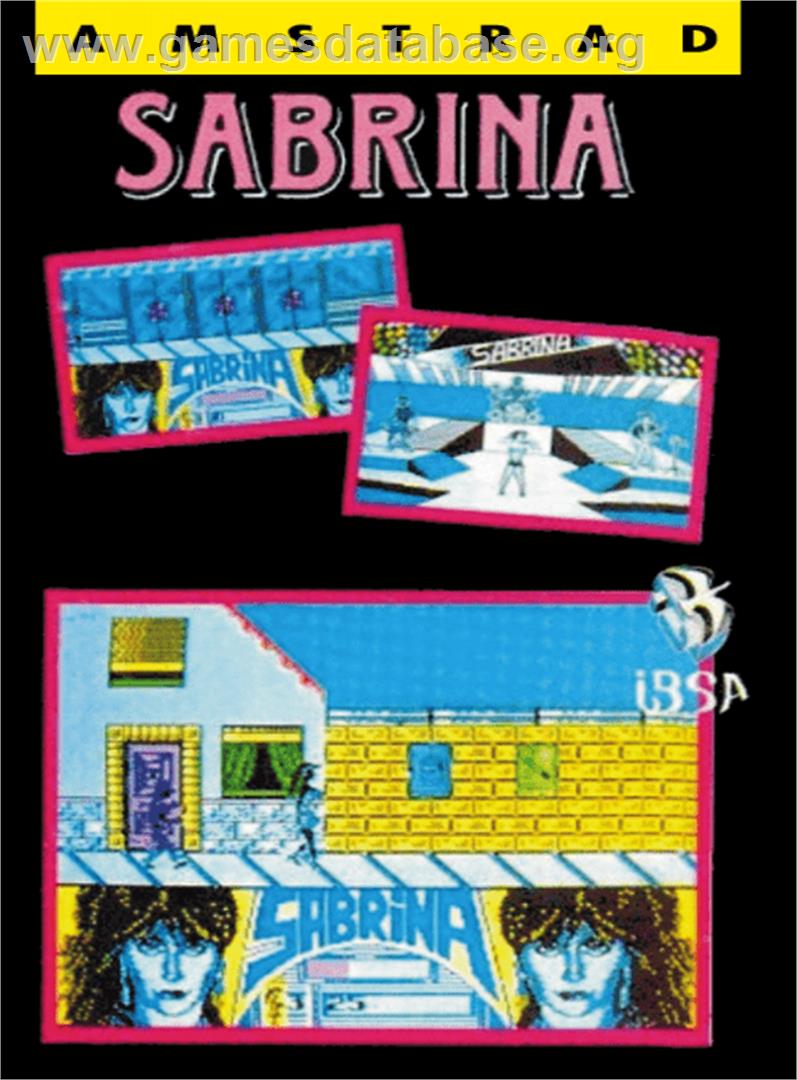 Sabrina - Amstrad CPC - Artwork - Box