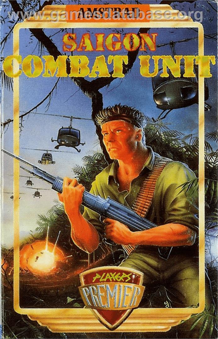 Saigon Combat Unit - Amstrad CPC - Artwork - Box