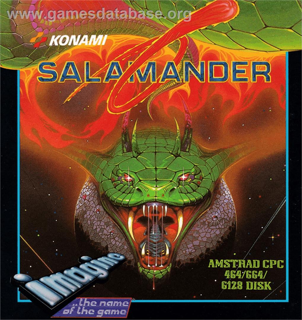 Salamander - Amstrad CPC - Artwork - Box
