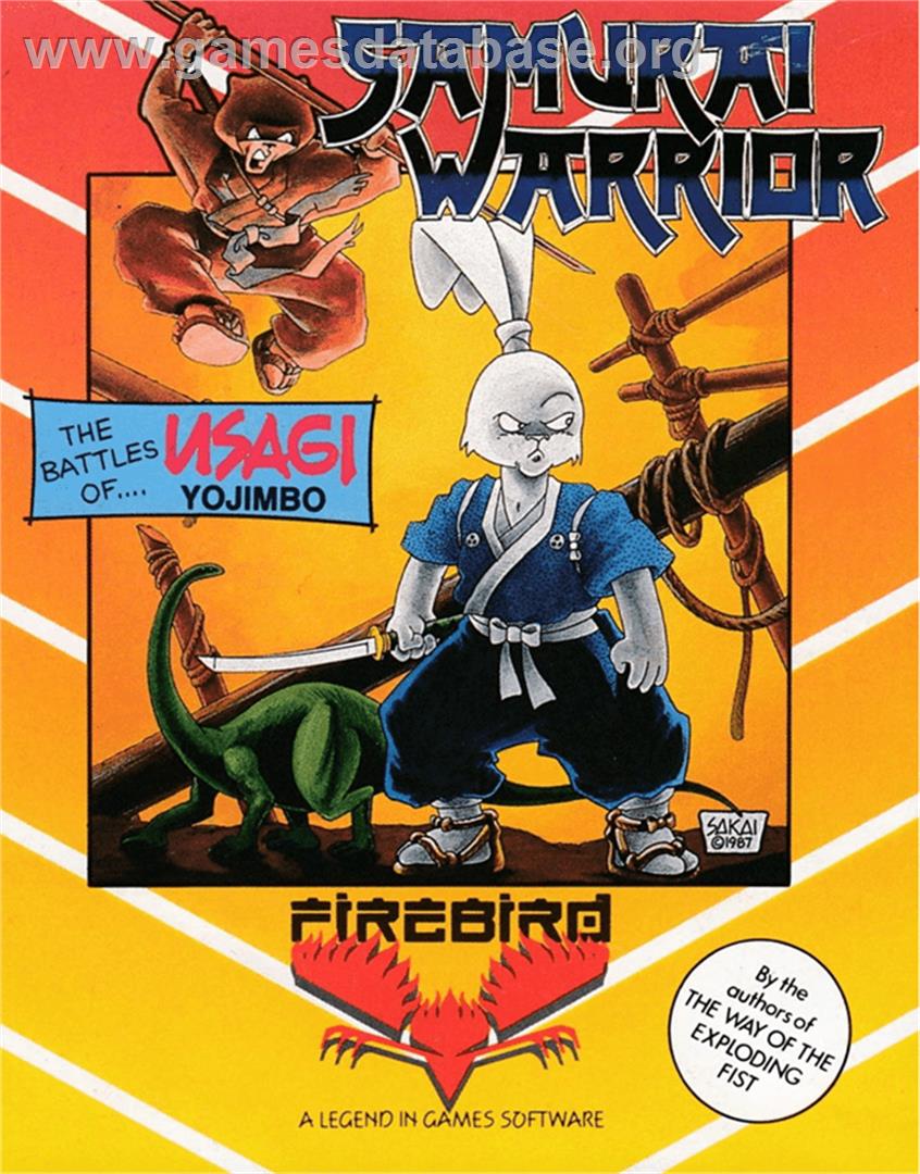 Samurai Warrior - The Battles of.... Usagi Yojimbo - Amstrad CPC - Artwork - Box