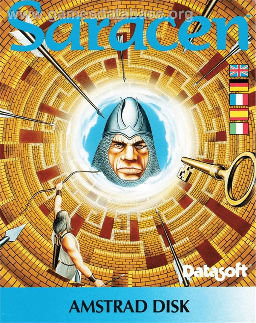 Saracen - Amstrad CPC - Artwork - Box