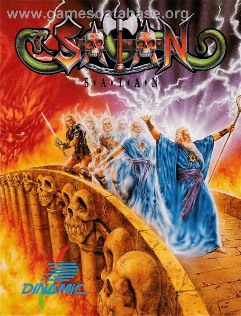 Satan - Amstrad CPC - Artwork - Box