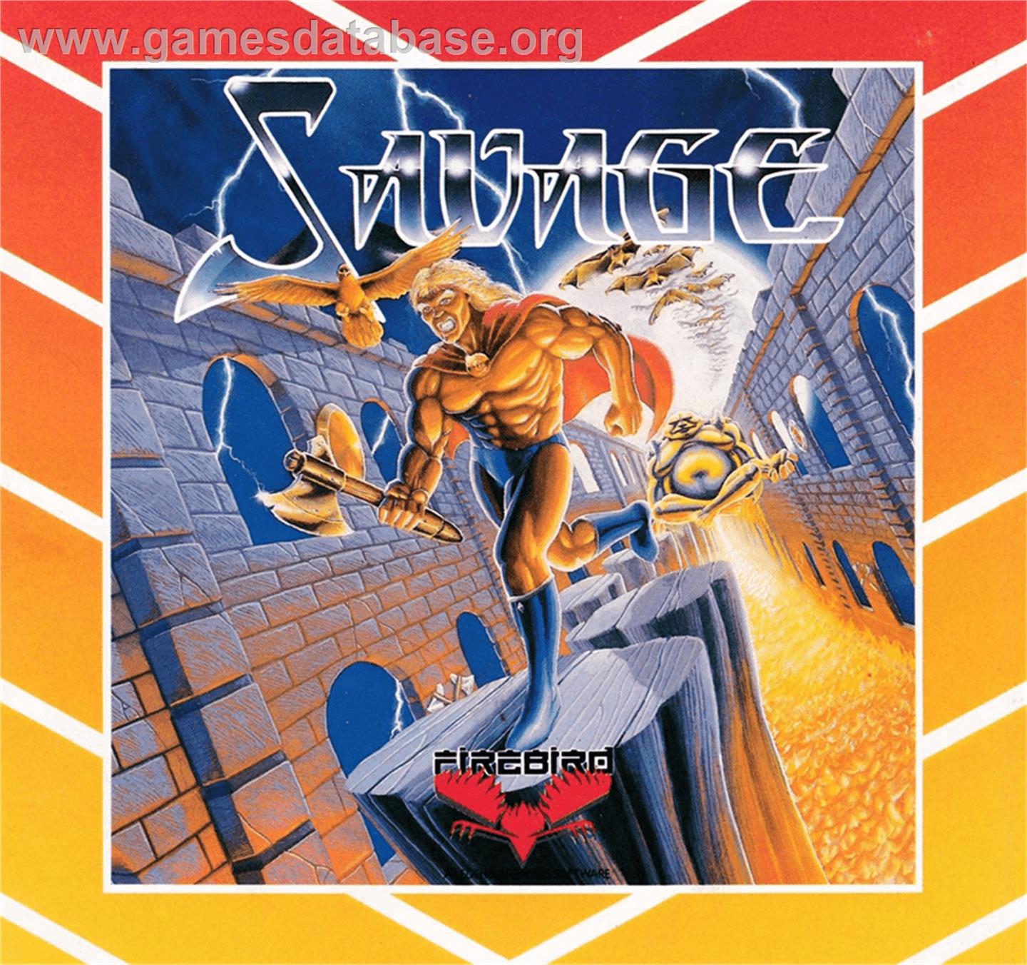 Savage - Amstrad CPC - Artwork - Box