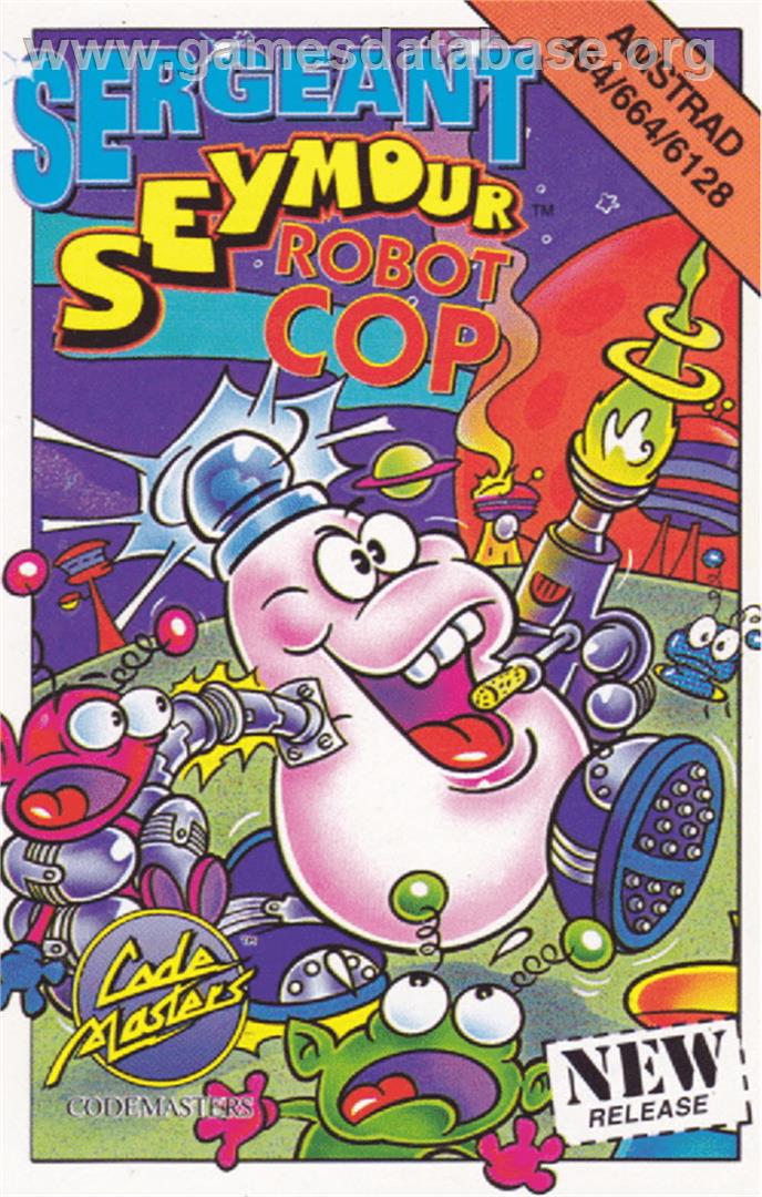 Sergeant Seymour Robotcop - Amstrad CPC - Artwork - Box