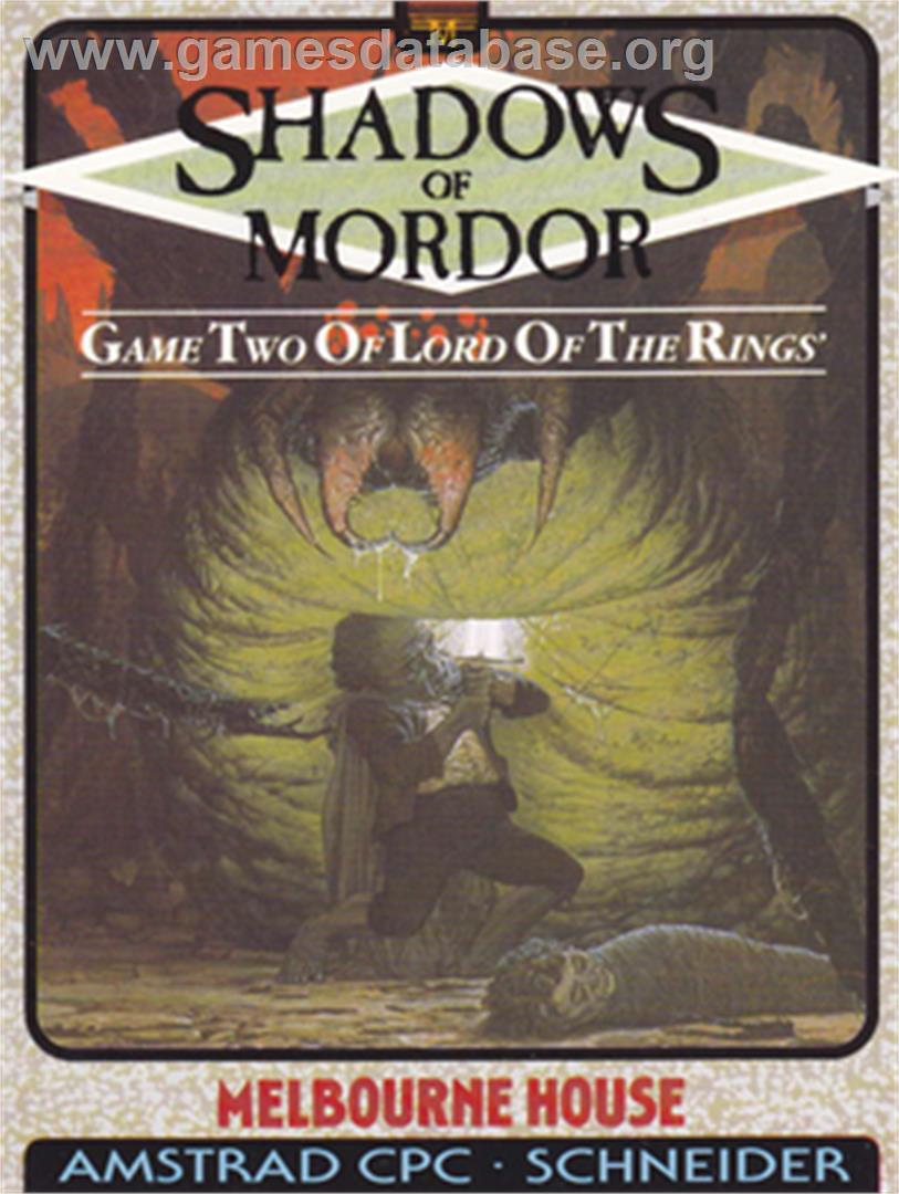 Shadows of Mordor - Amstrad CPC - Artwork - Box