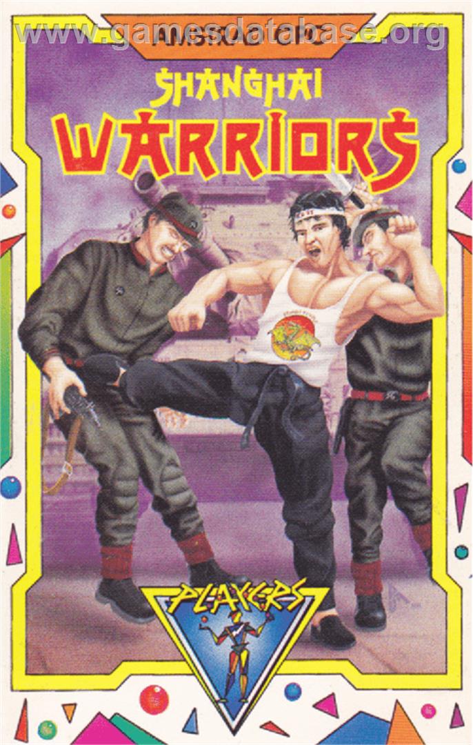 Shanghai Warriors - Amstrad CPC - Artwork - Box