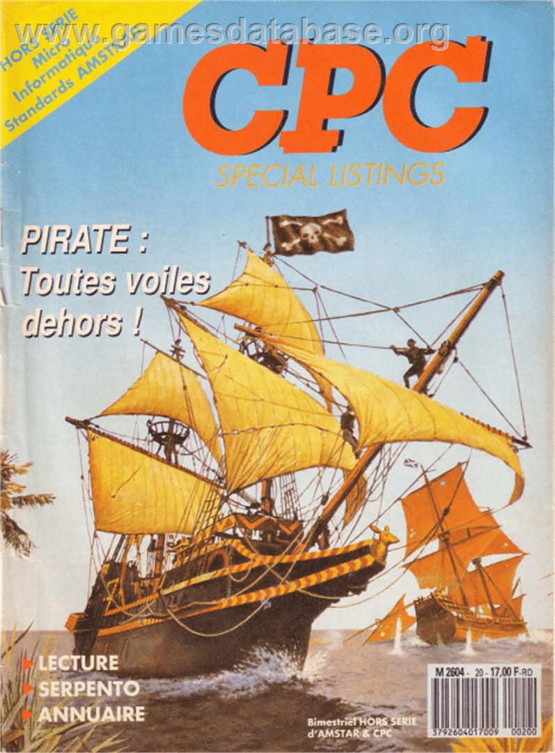 Sid Meier's Pirates - Amstrad CPC - Artwork - Box