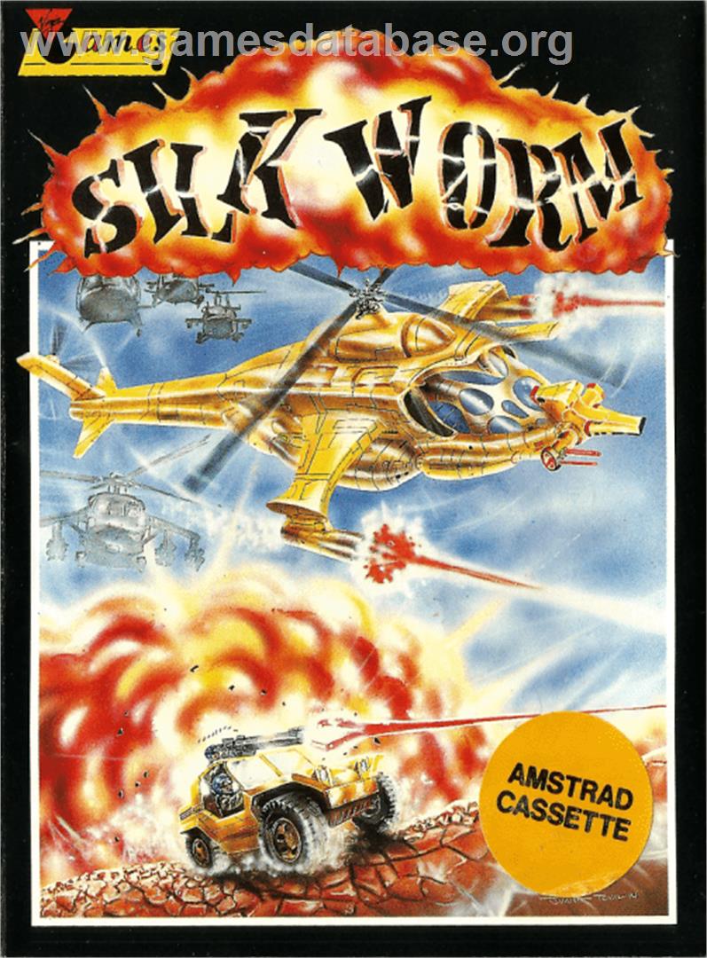 Silk Worm - Amstrad CPC - Artwork - Box
