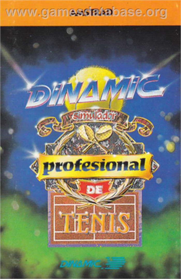 Simulador Profesional de Tenis - Amstrad CPC - Artwork - Box