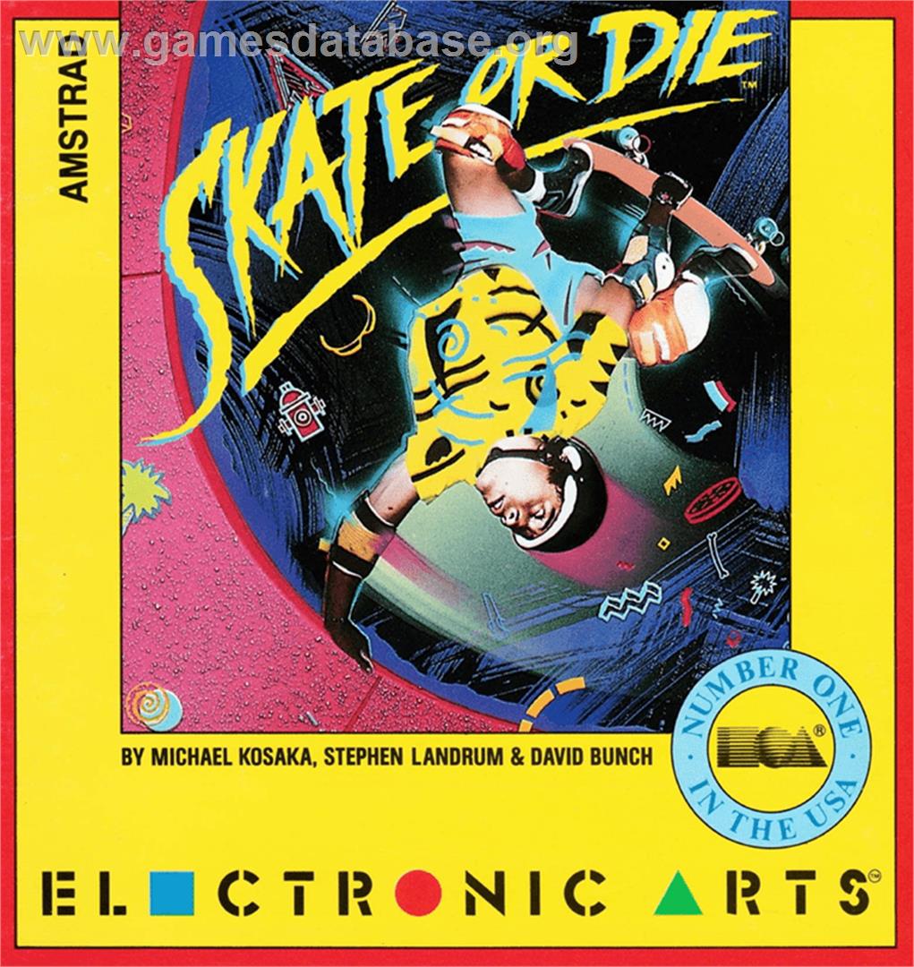 Skate or Die - Amstrad CPC - Artwork - Box