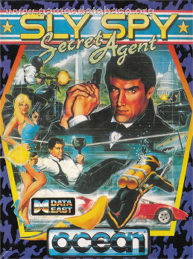 Sly Spy - Amstrad CPC - Artwork - Box