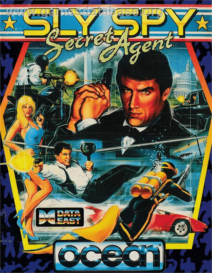 Sly Spy - Secret Agent - Amstrad CPC - Artwork - Box