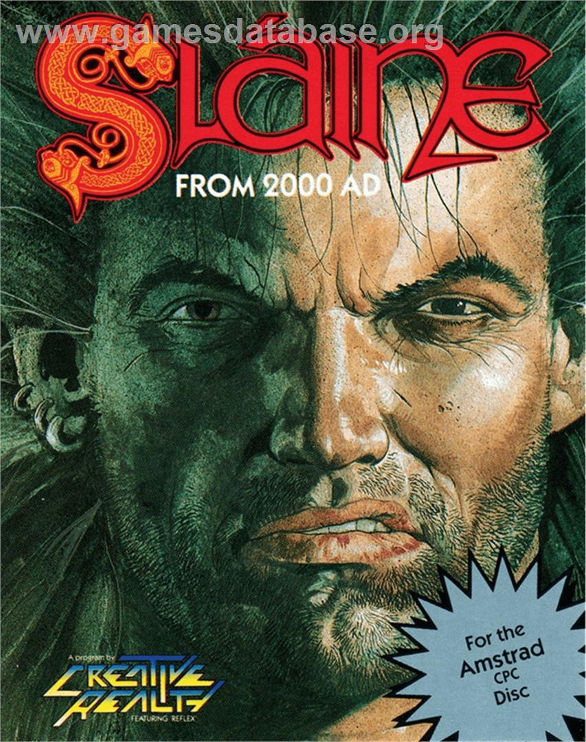 Sláine, the Celtic Barbarian - Amstrad CPC - Artwork - Box