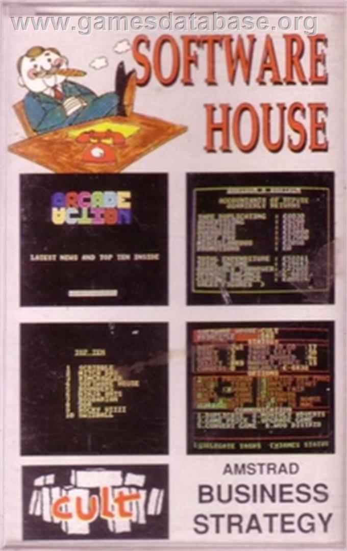 Software House - Amstrad CPC - Artwork - Box