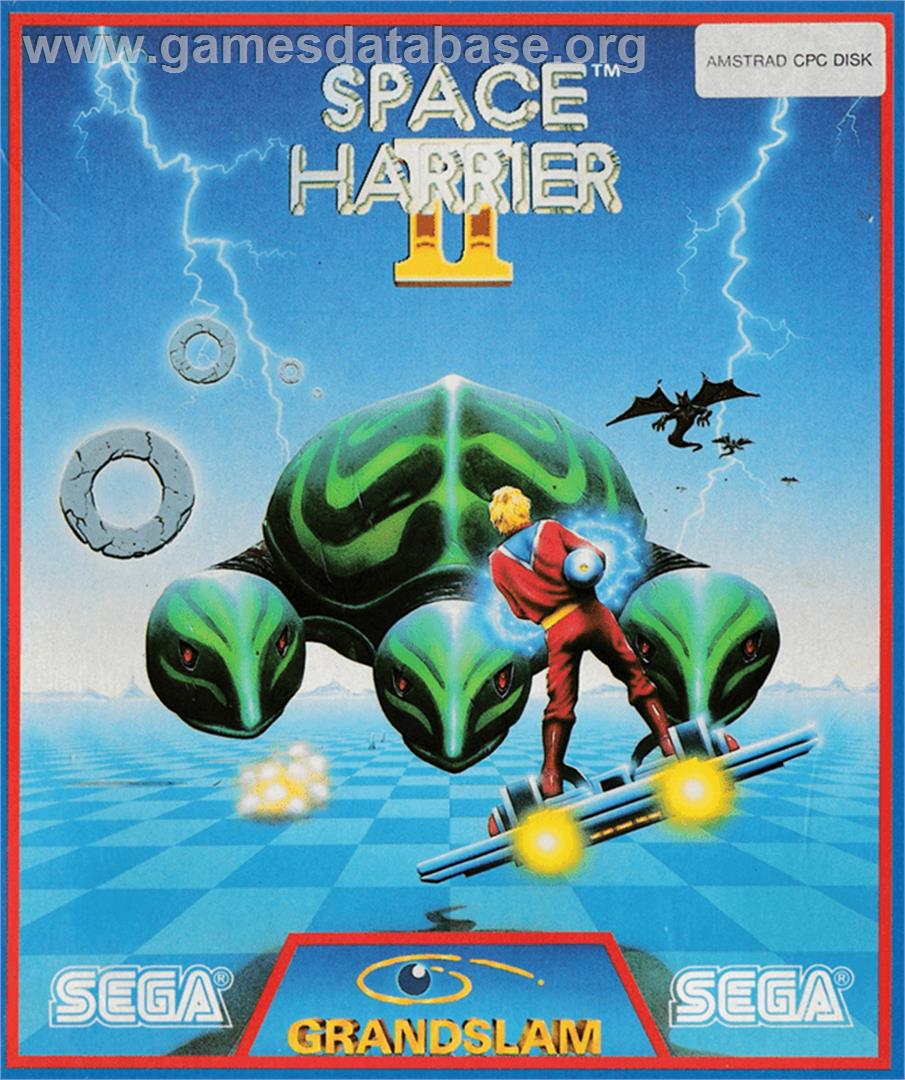 Space Harrier 2 - Amstrad CPC - Artwork - Box