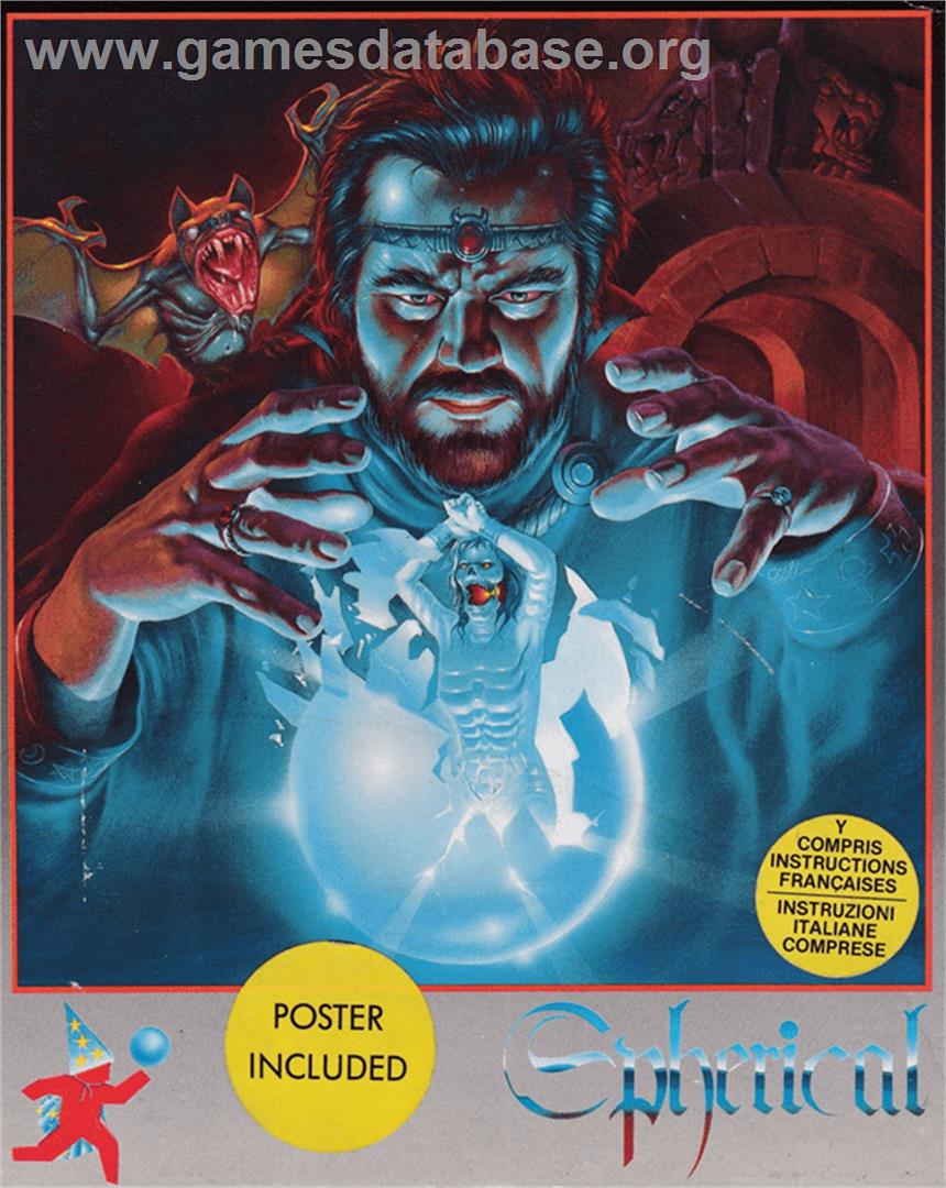 Spherical - Amstrad CPC - Artwork - Box