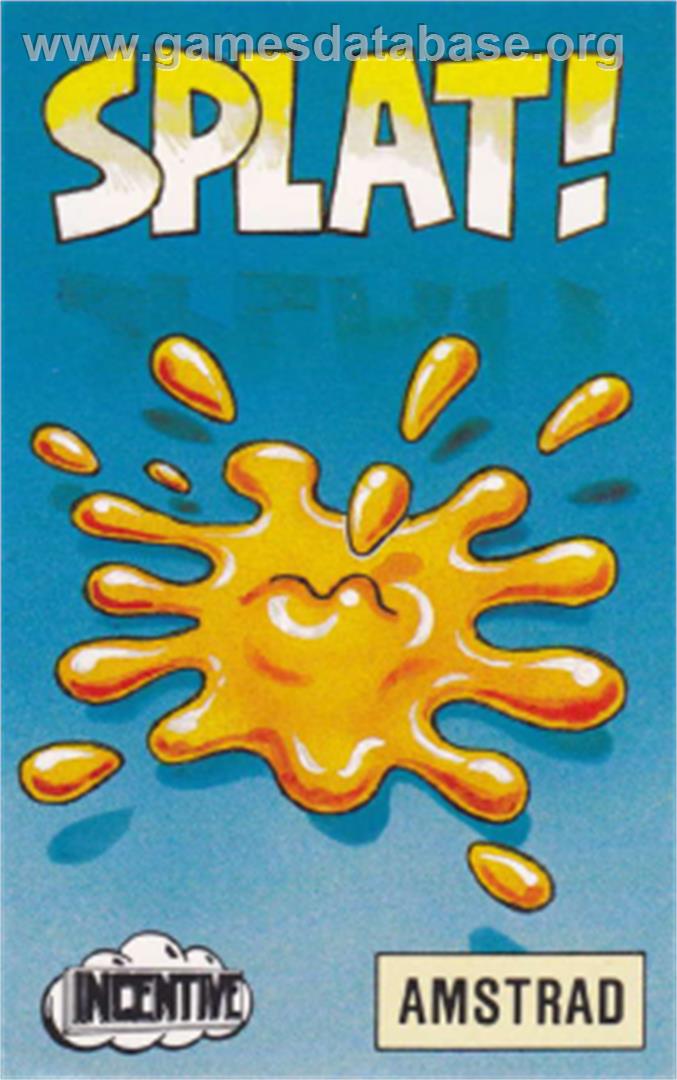 Splat! - Amstrad CPC - Artwork - Box