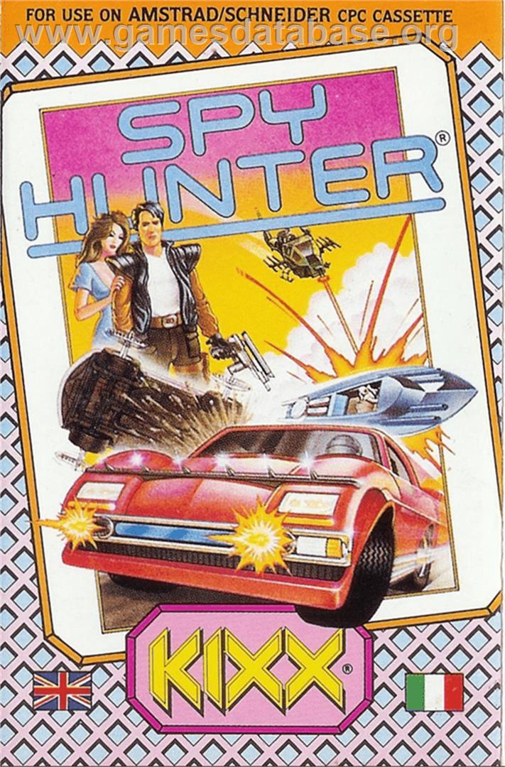 Spy Hunter - Amstrad CPC - Artwork - Box