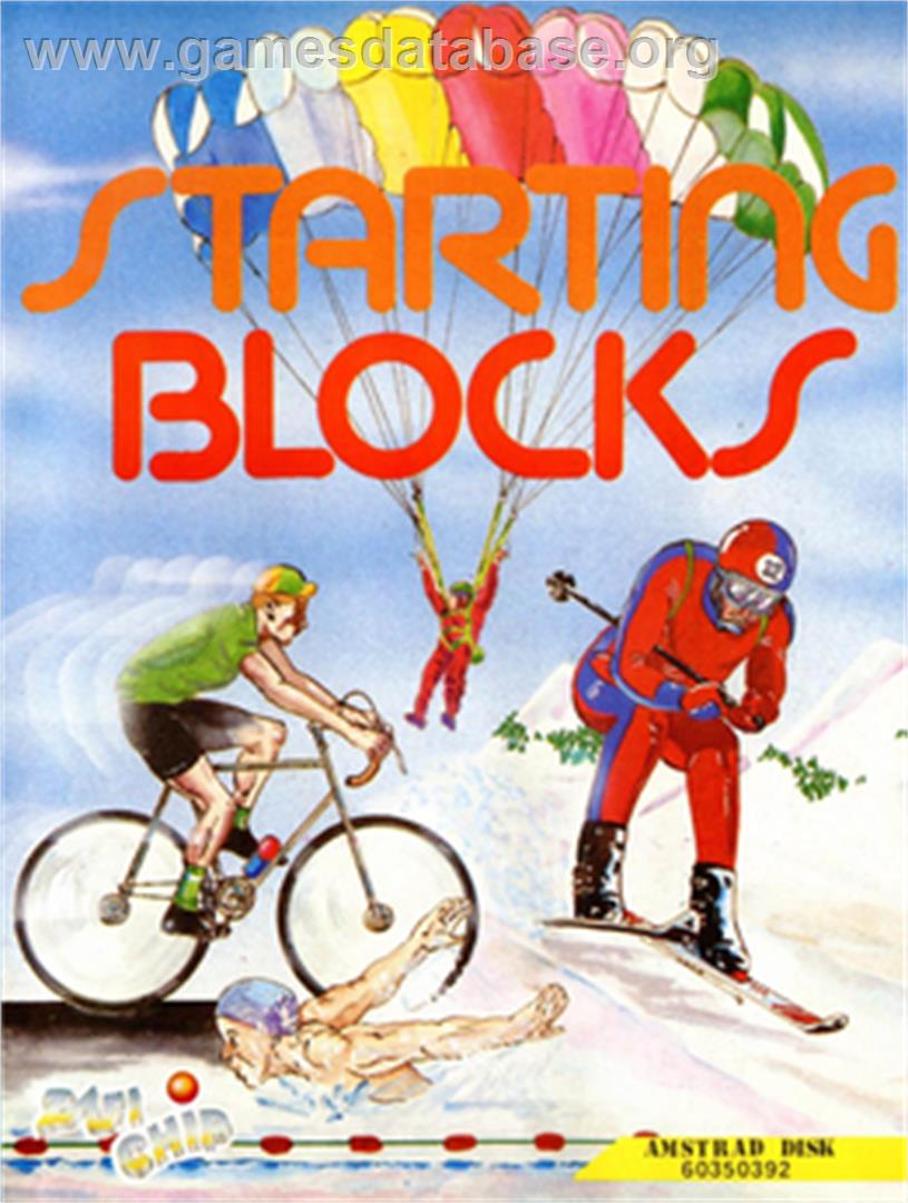 Starting Blocks - Amstrad CPC - Artwork - Box