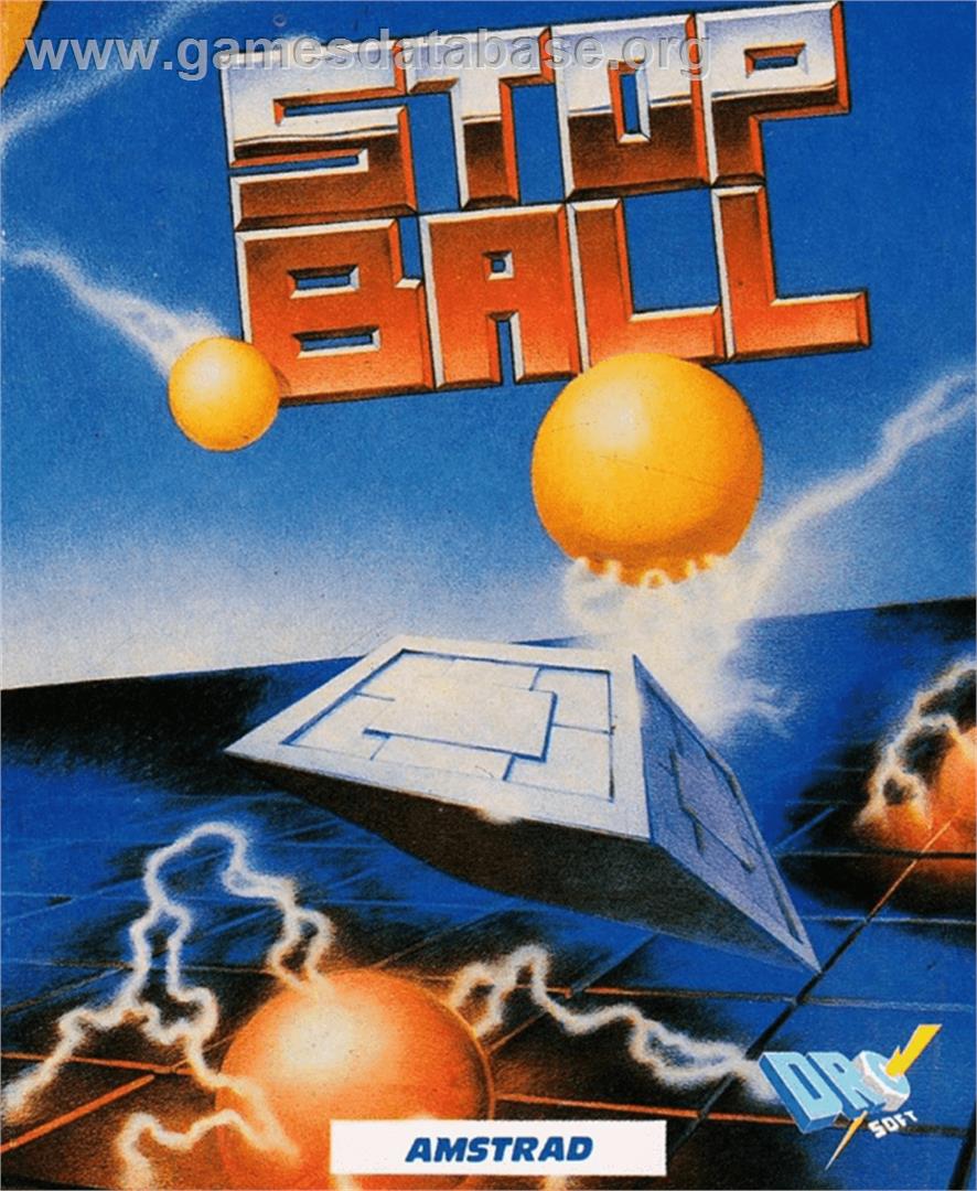 Stop-Ball - Amstrad CPC - Artwork - Box