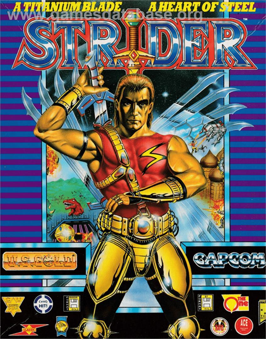 Strider - Amstrad CPC - Artwork - Box