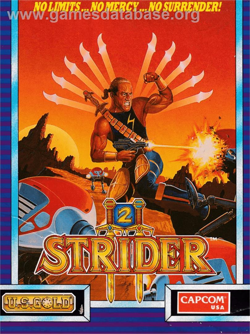 Strider 2 - Amstrad CPC - Artwork - Box