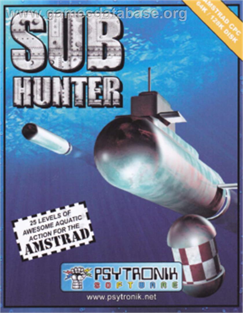 Sub Hunter - Amstrad CPC - Artwork - Box