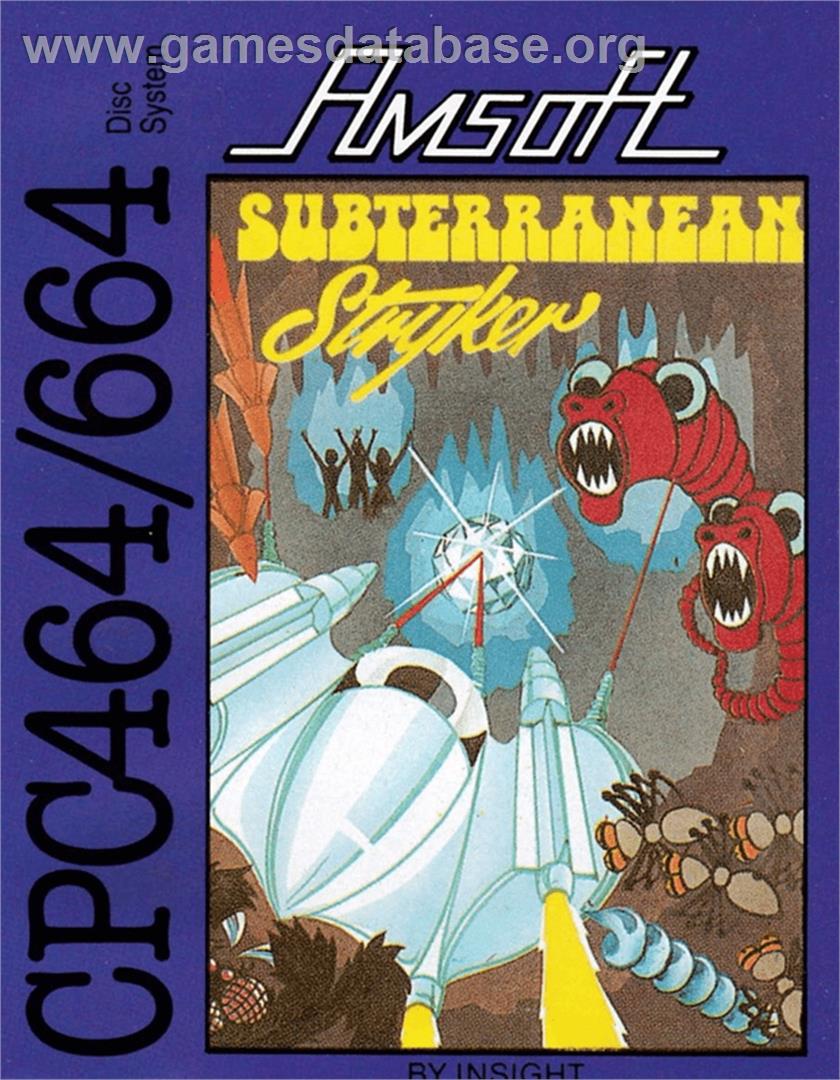 Subterranean Stryker - Amstrad CPC - Artwork - Box