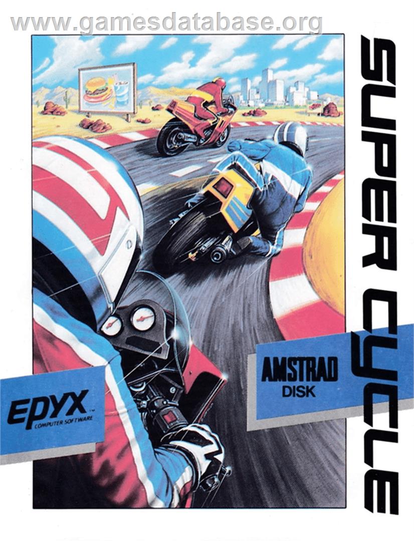 Super Cycle - Amstrad CPC - Artwork - Box