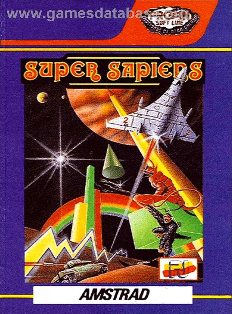 Super Sapiens - Amstrad CPC - Artwork - Box
