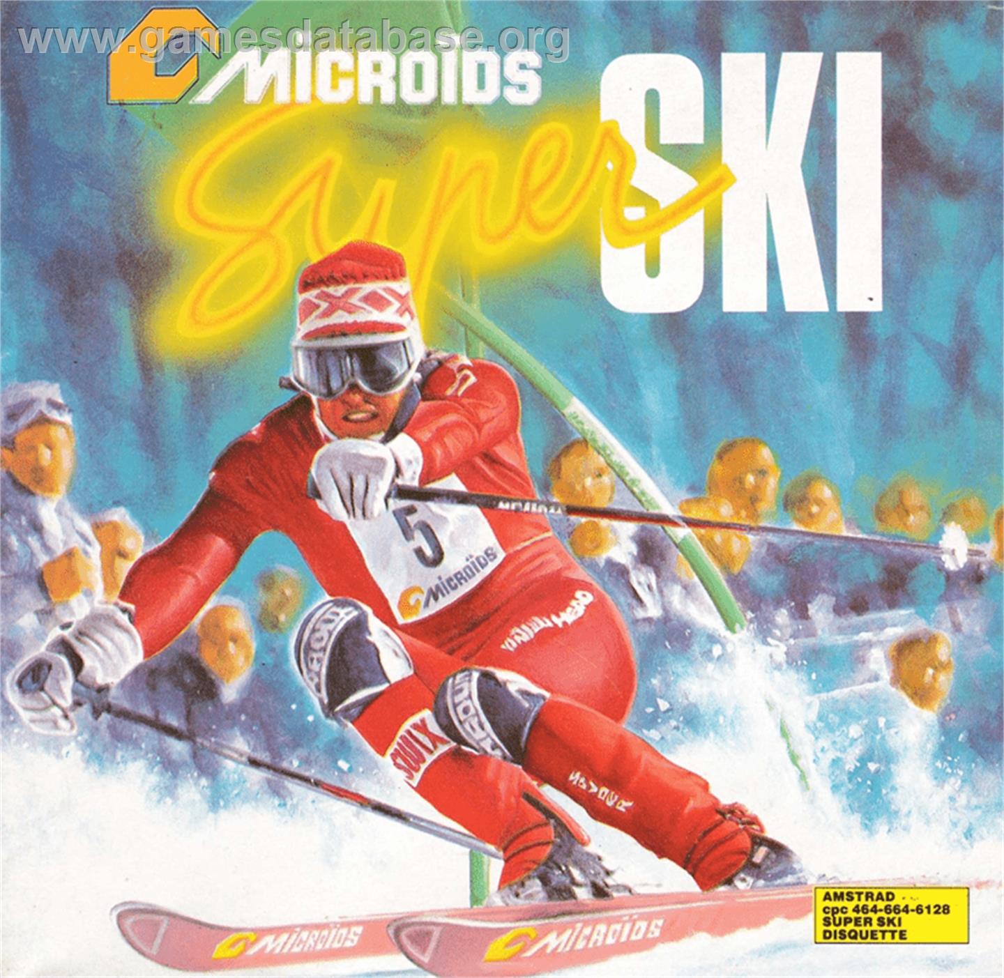 Super Ski - Amstrad CPC - Artwork - Box
