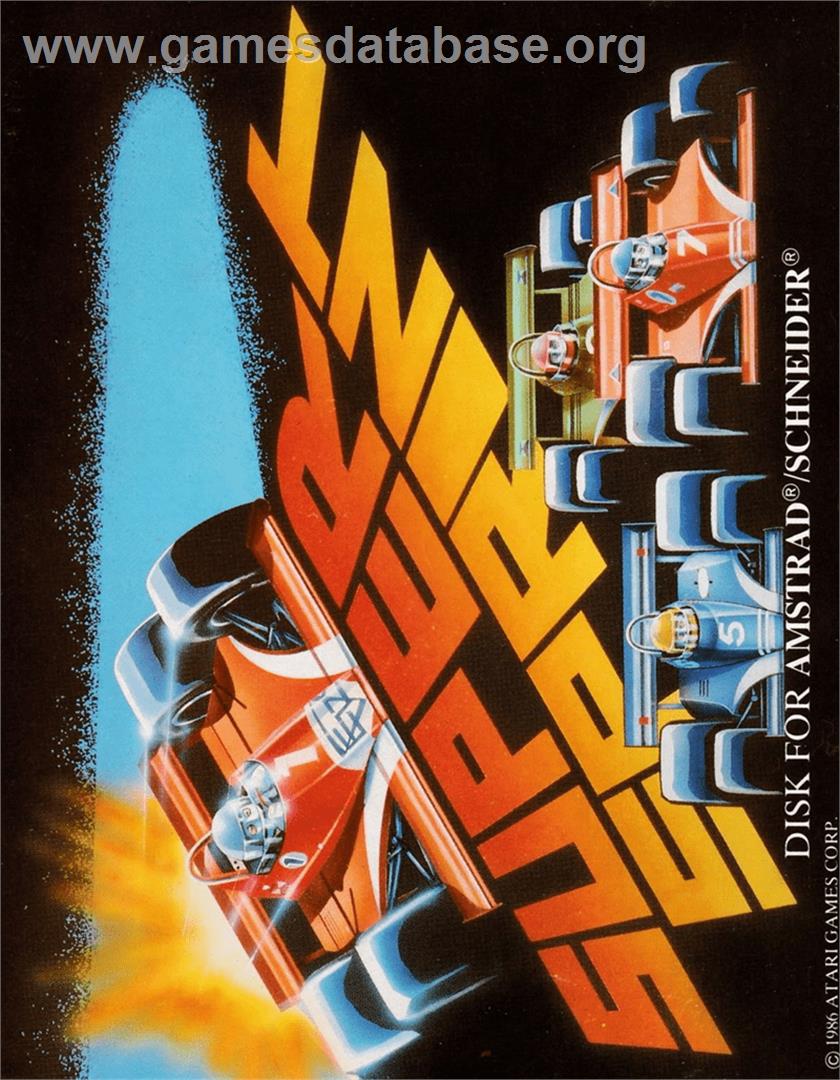 Super Sprint - Amstrad CPC - Artwork - Box