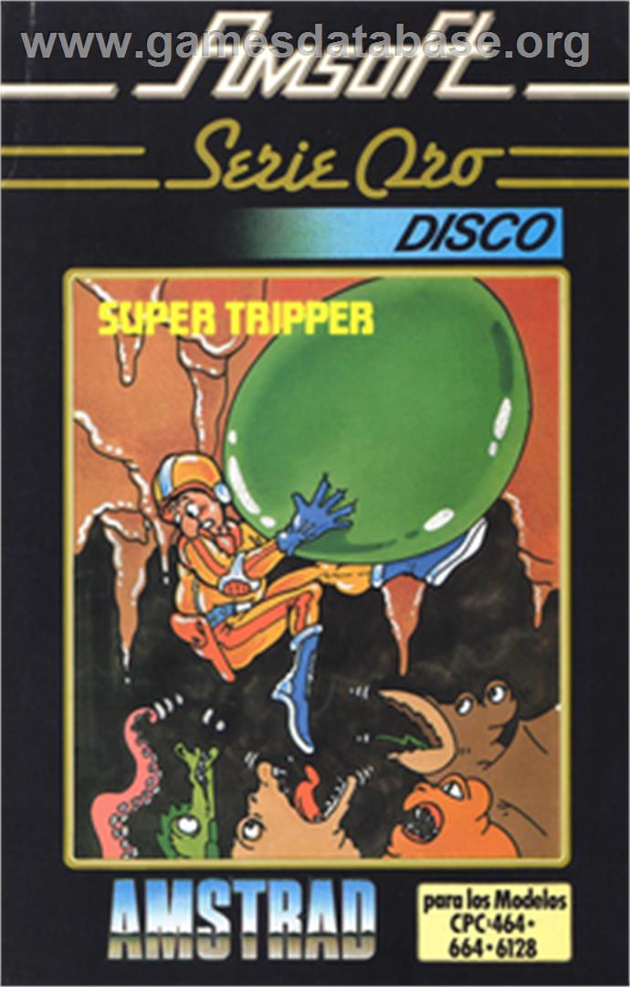 Super Tripper - Amstrad CPC - Artwork - Box