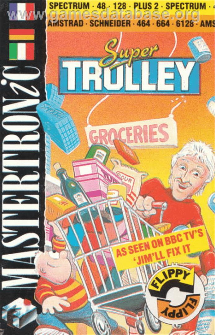 Super Trolley - Amstrad CPC - Artwork - Box