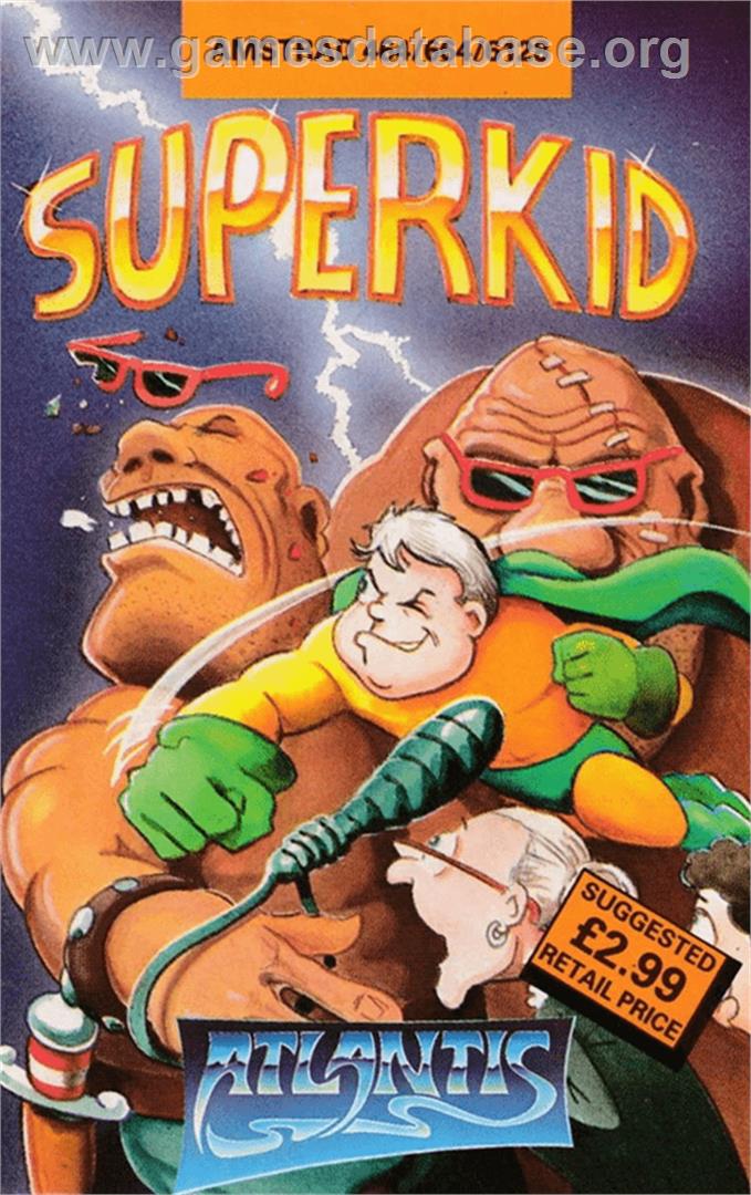 Superkid - Amstrad CPC - Artwork - Box
